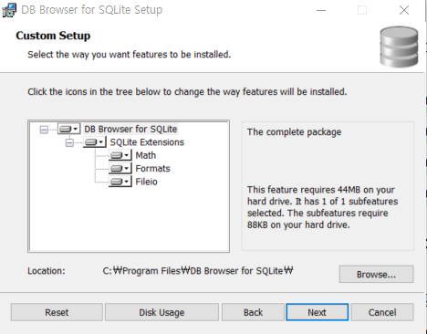 데이터베이스 - SQLite 사용하기, DB Browser for SQLite 다운로드