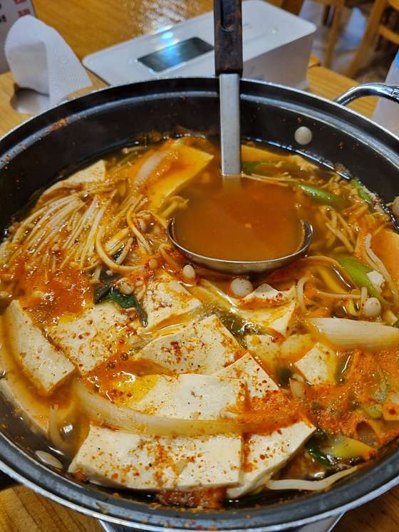 오늘, 한 두부 이미지
