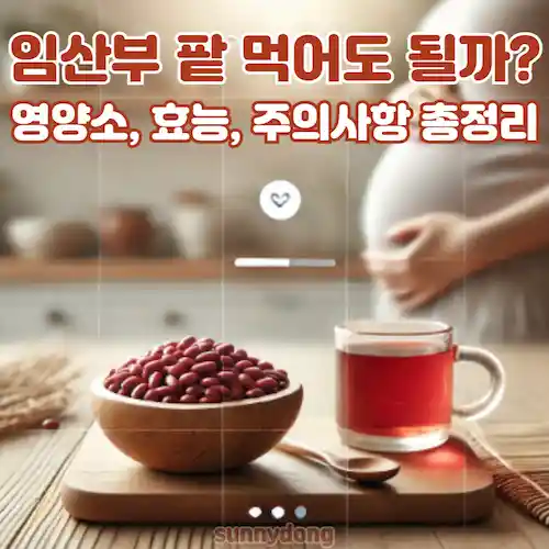 임산부 팥 섭취 시 주의 사항 총정리 썸네일