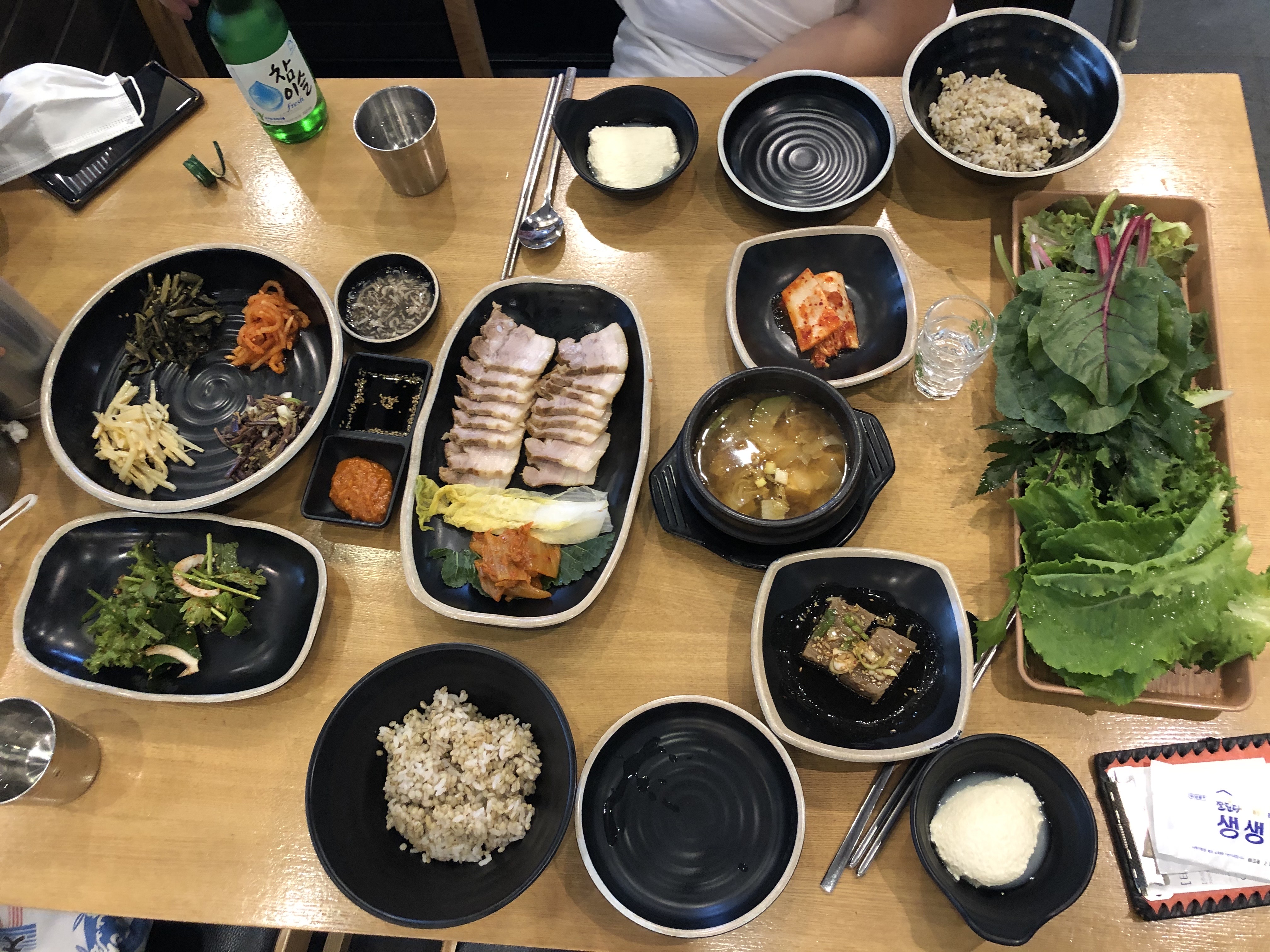  정쉡의 맛집 (김포공항역 롯데몰) 만석장 보쌈쌈밥