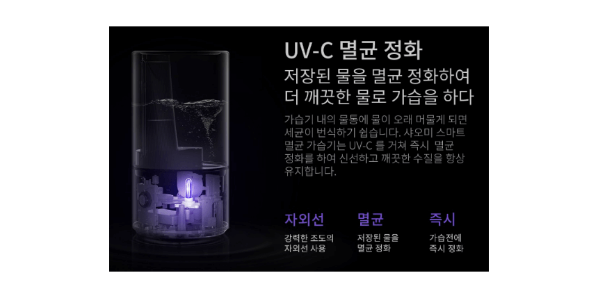샤오미 가습기 내부 사진