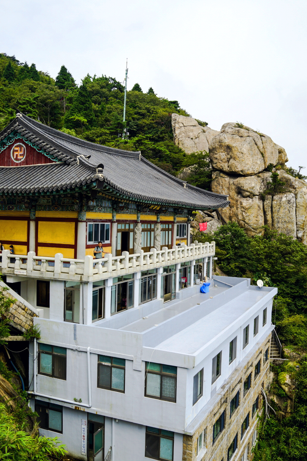 한국 명산 전남 남해 여행 금산 보리암 등산 mountain hiking