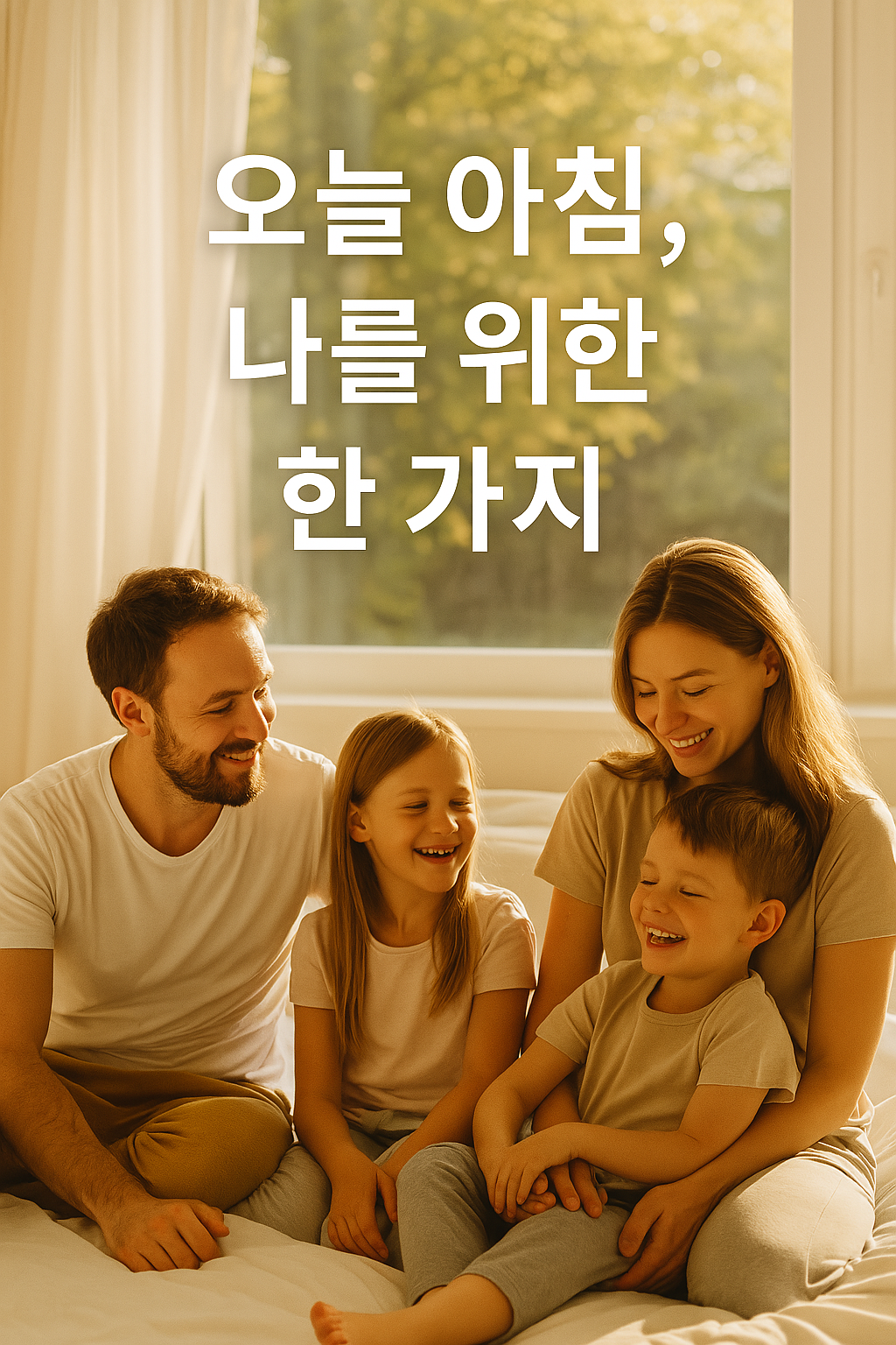 오늘 아침, 나를 위한 한 가지