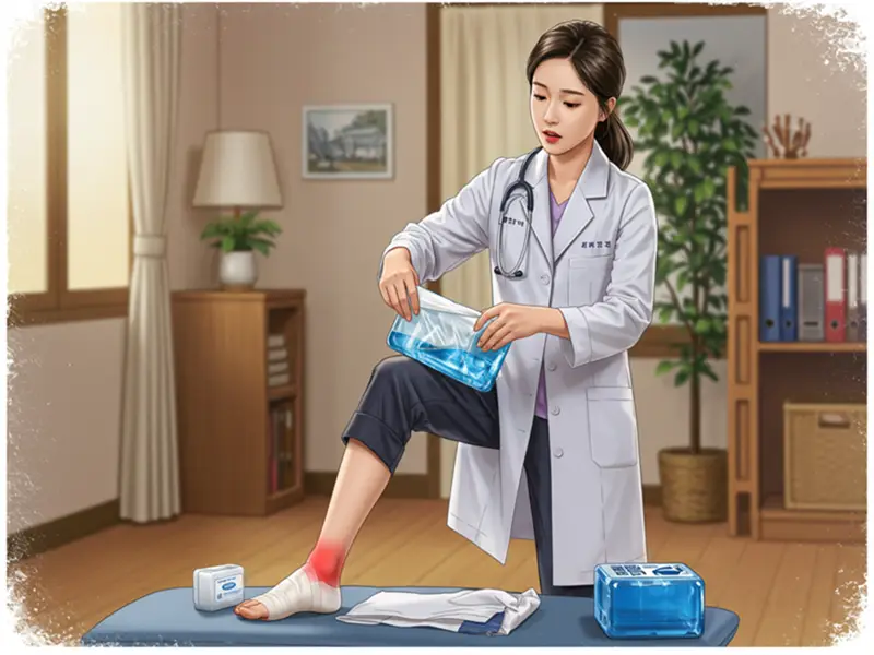 RICE 요법으로 빠르게 회복하기