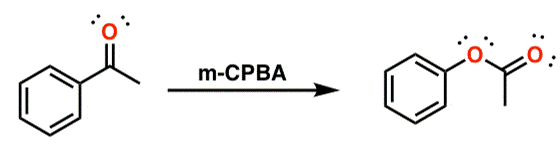 mPBCA 촉매 하 Baeyer-Villiger oxidation 반응