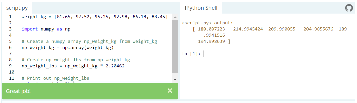  Python Training Day 9. Numpy Arrays
