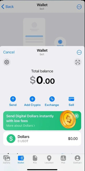 텔레그램 wallet