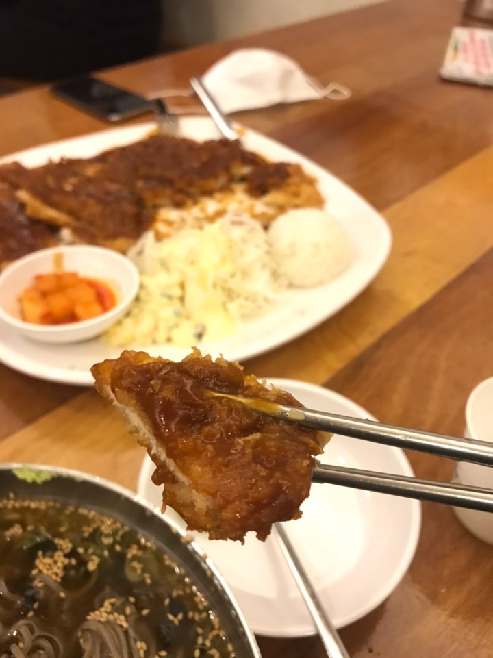 <옛날 왕 돈까스와 잔치국수 전문점> 서빙고 맛집 돈비국수, 돈잔국수