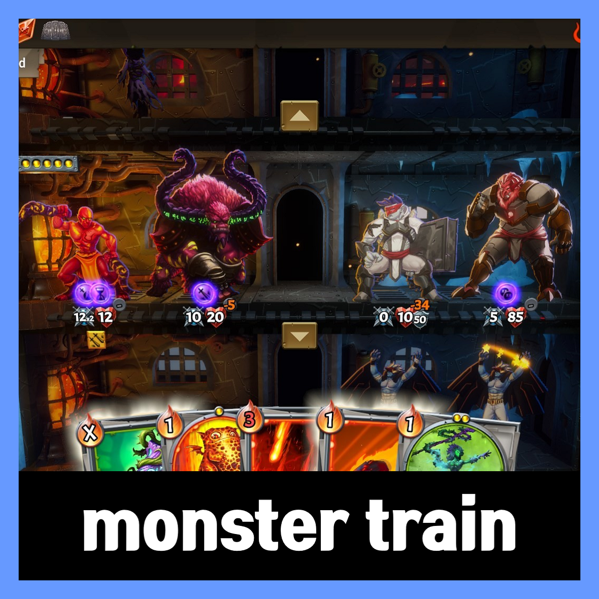  monster train 한글 [몬스터 트레인]