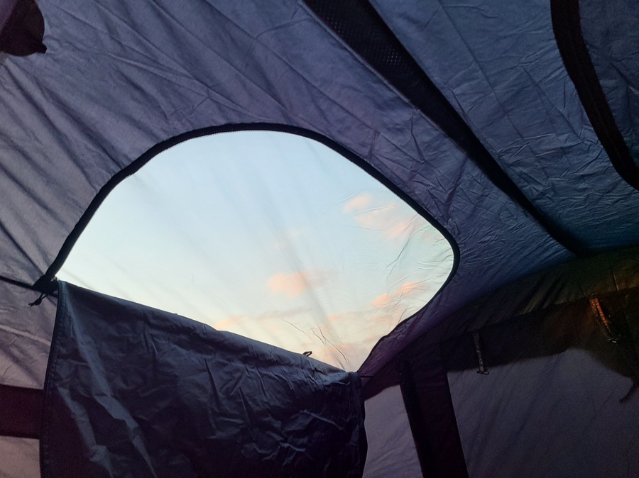 스노우 라인 새턴 쉘터 우리의 첫 텐트! 20