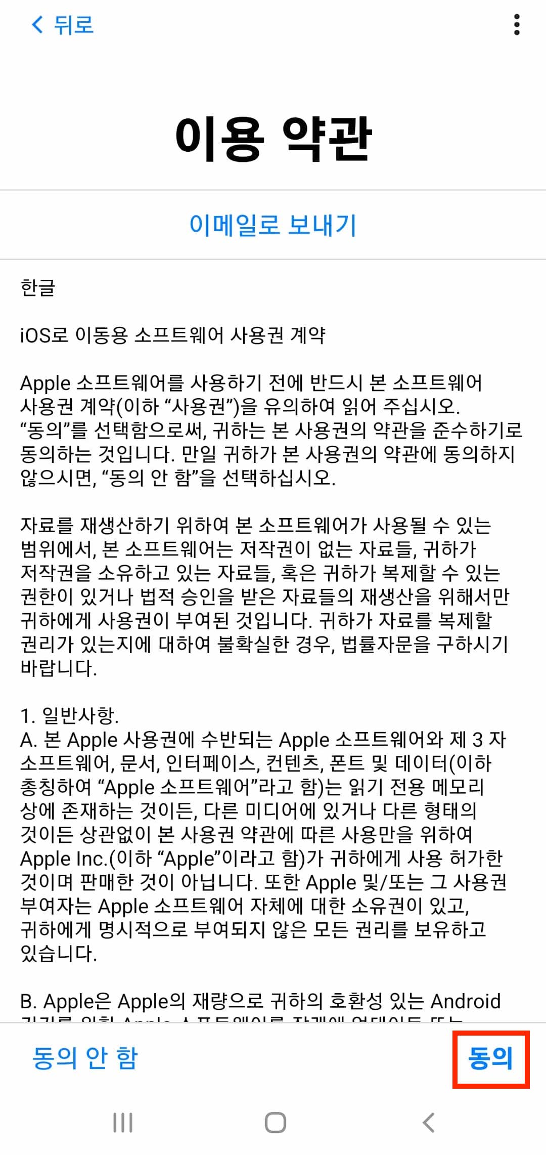 이용약관-동의