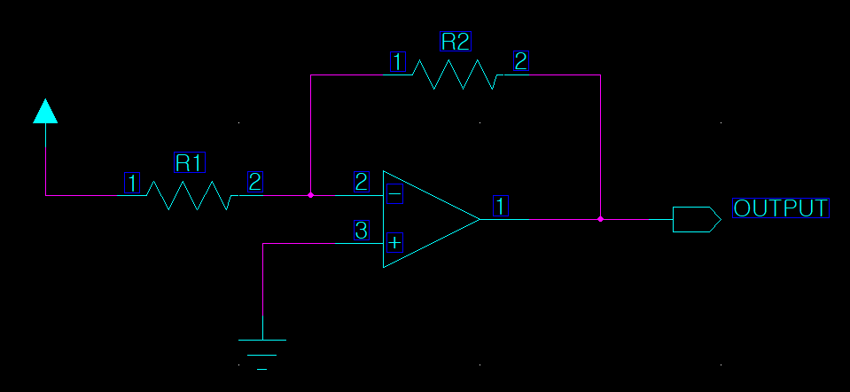  [회로설계 - 기초이론] OPAMP 반전 증폭기 회로에 쉽게 적용하기