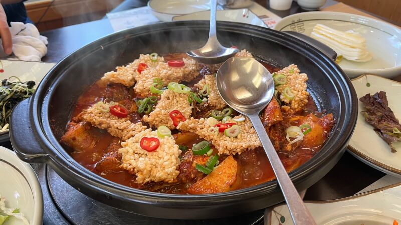 칠곡맛집 일품요리전문점 다올정 누룽지코다리찜 사진