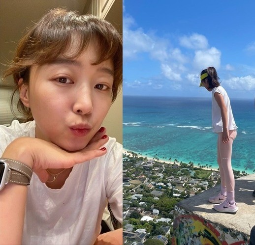  정형돈, 다시 기러기 아빠로...한유라 +쌍둥이 행복한 하와이 [사진]