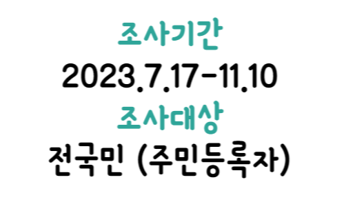  2023 비대면주민등록사실조사 통장과 전화통화로 완료
