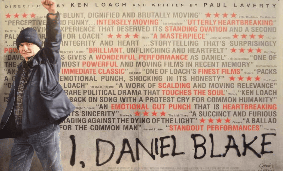 영화&lt;나, 다니엘 블레이크(I, Daniel Blake)&gt; 포스터
