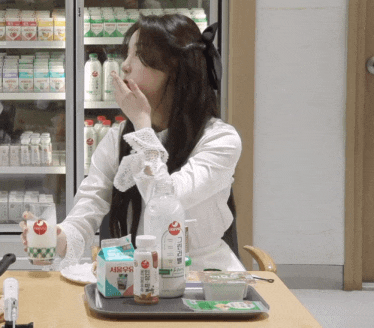  [러블리즈 케이] 머선129 움짤 (with 서울우유)