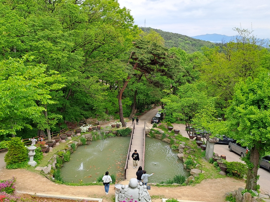 불암사-연못