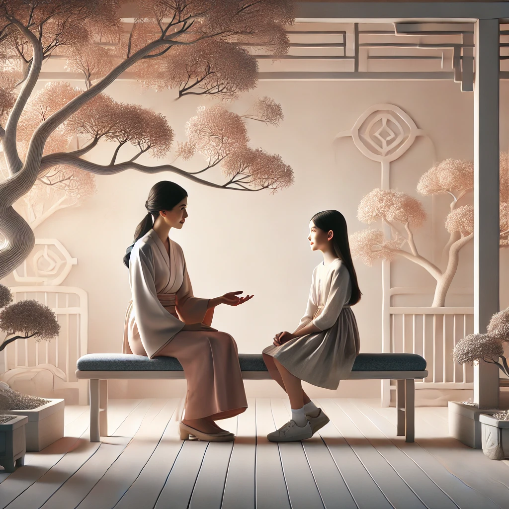 특별한 모녀 간의 소통 방법