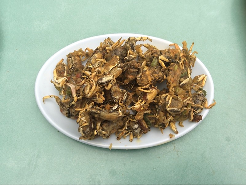  바삭하고 진한 감칠맛, 칠게튀김