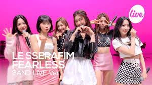  빰빠빠 중독 ’르세라핌'의 'FEARLESS' 무대