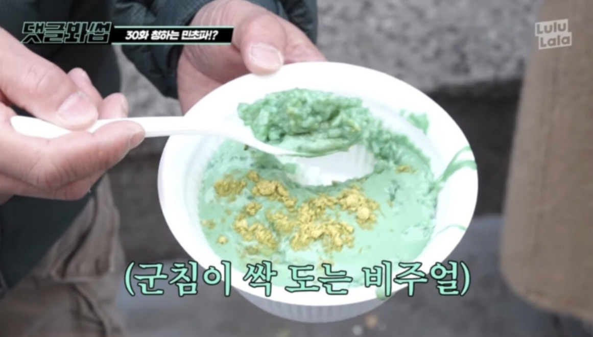  민트초코를 경험한 쭈니형과 민초단 청하