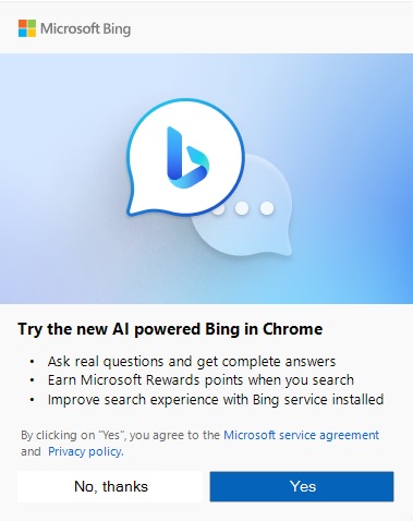 Windows 11 Bing AI가 어두운 모드로 Google Chrome용으로 출시되지만 제한 사항이 있습니다