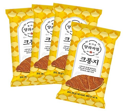  편의점 을지로 양과자점 크룽지 맛, 가격, 칼로리 정보 솔직리뷰 후기