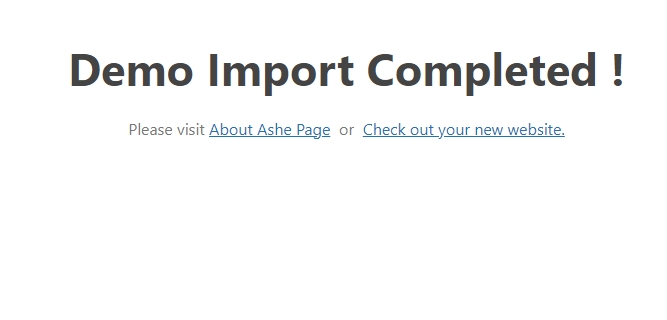 워드프레스-demo-import-설치완료
