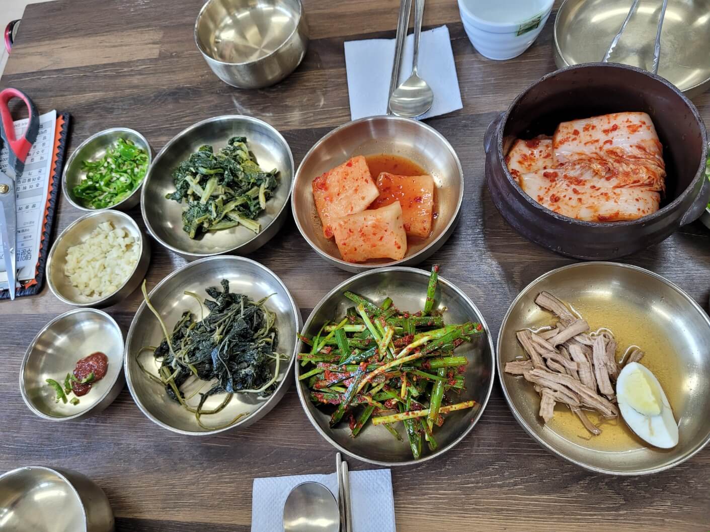 벌교추어탕 찬