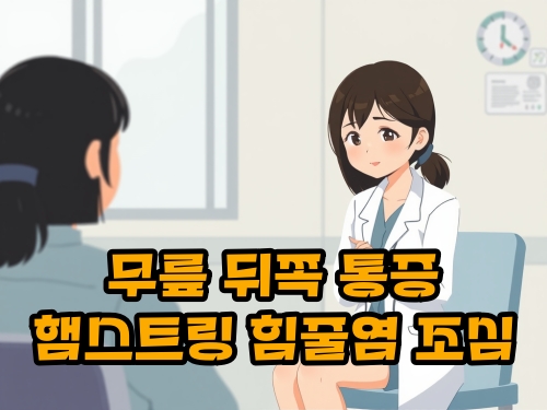 무릎-뒤쪽-통증-햄스트링-힘줄염-증상-원인
