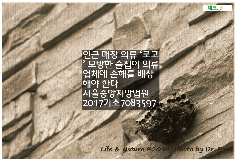 인근 매장 의류 &lsquo;로고&rsquo; 모방한 술집이 의류 업체에 손해를 배상해야 한다. 서울중앙지방법원 2017가소7083597 판결