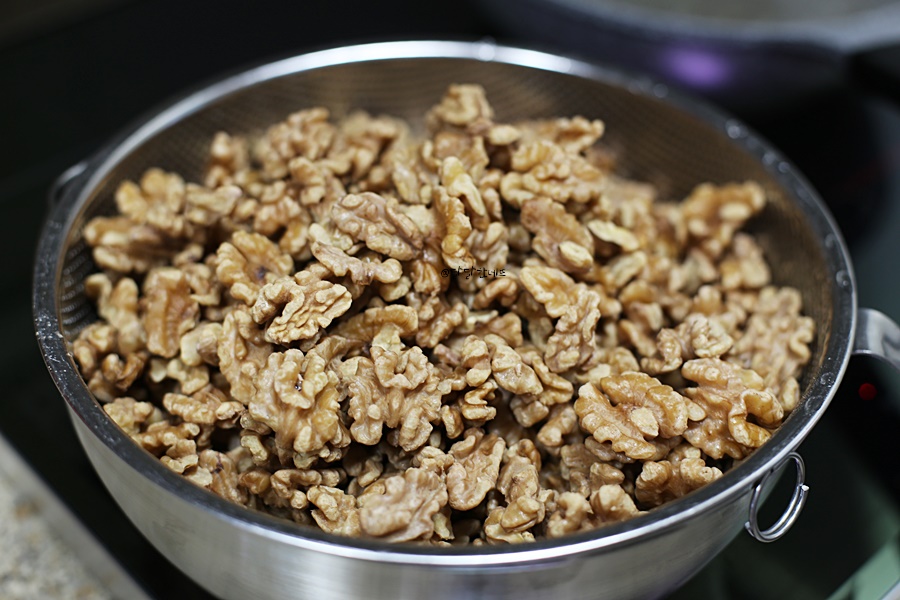 않고 굽죠 호두전처리 호두강정 만들기 튀기지 2