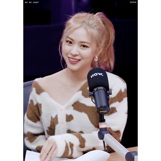  ITZY 류진 네이버 NOW 녹화 움짤 210319