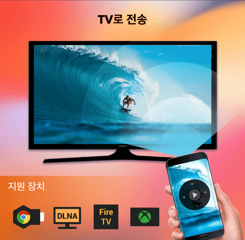 휴대폰 화면을 TV 화면에 연결하기 앱, TV연결, TV로 전송 크롬캐스트