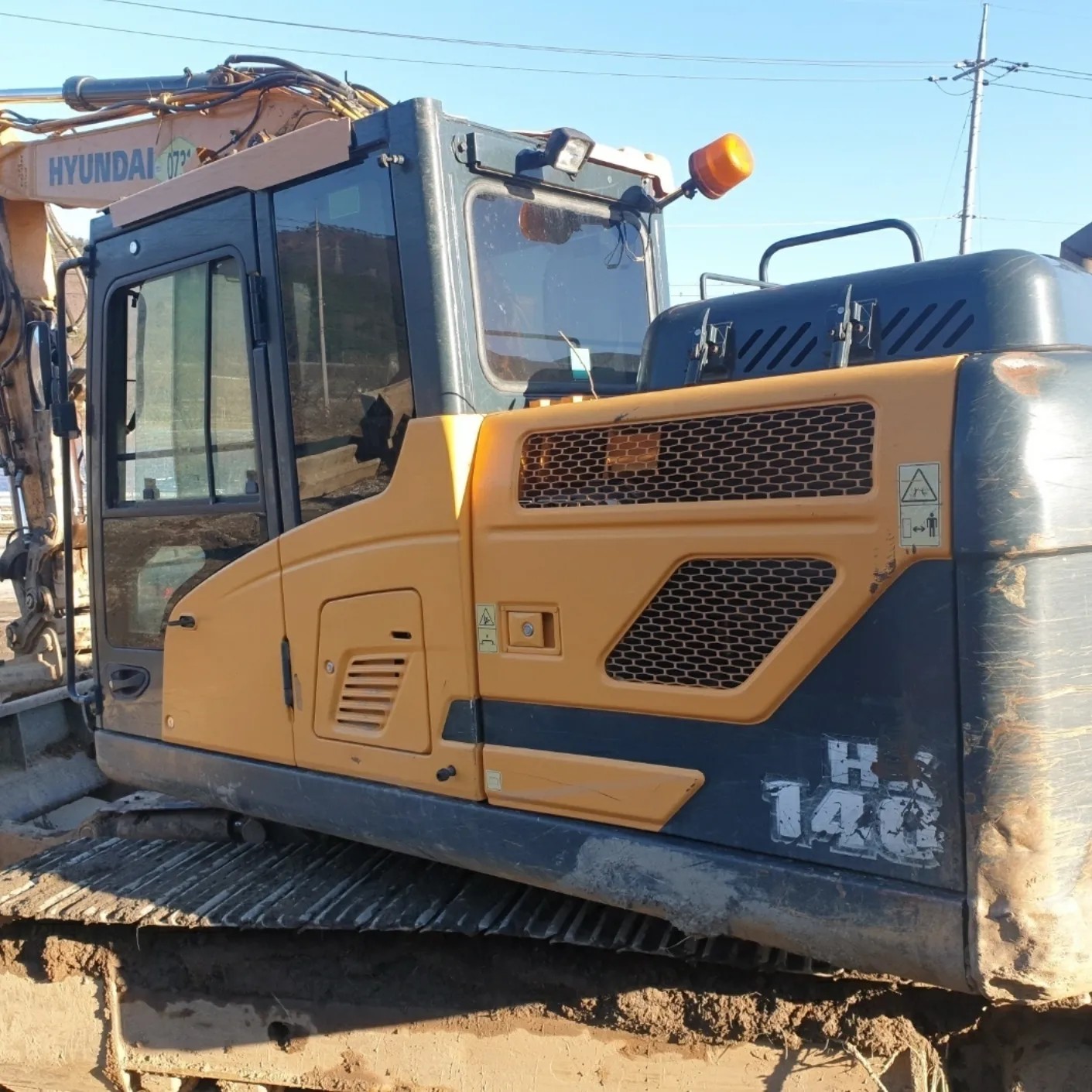  현대 HX140LC 2018년식 6200만원 판매합니다.