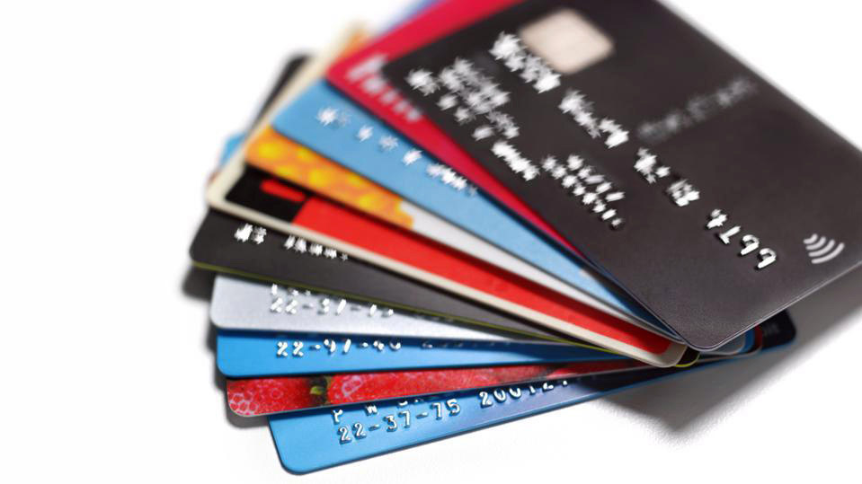 various credit cards 2