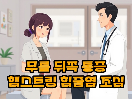 무릎-뒤쪽-통증-햄스트링-힘줄염-증상-원인