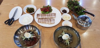 장막국수