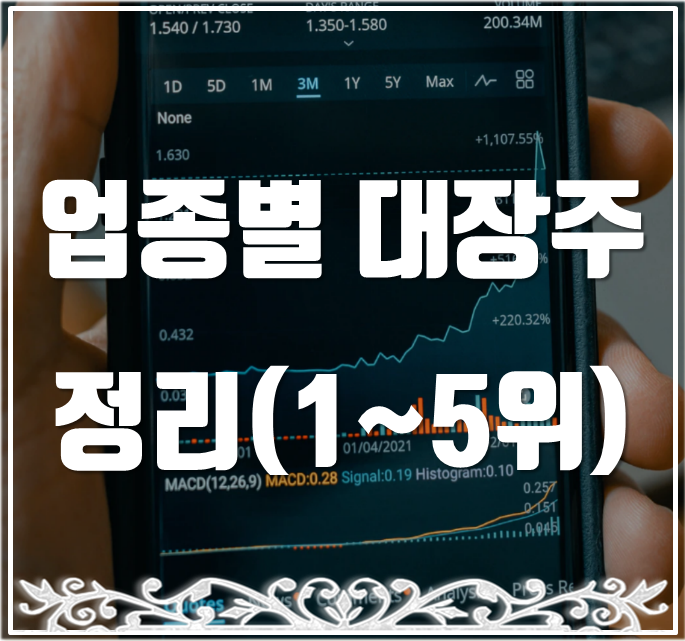  국내 업종별 대장주 정리(건설주,수소관련주,메타버스,2차전지 등)