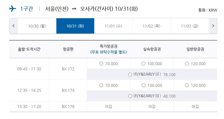 항공권 가격 비교사이트