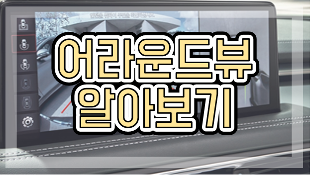  [자동차 옵션 알아보기] 어라운드 뷰(AVM)란  : 장점/단점/시공