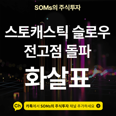 Stochastics Slow 돌파 화살표 - 스토캐스틱 슬로우 돌파