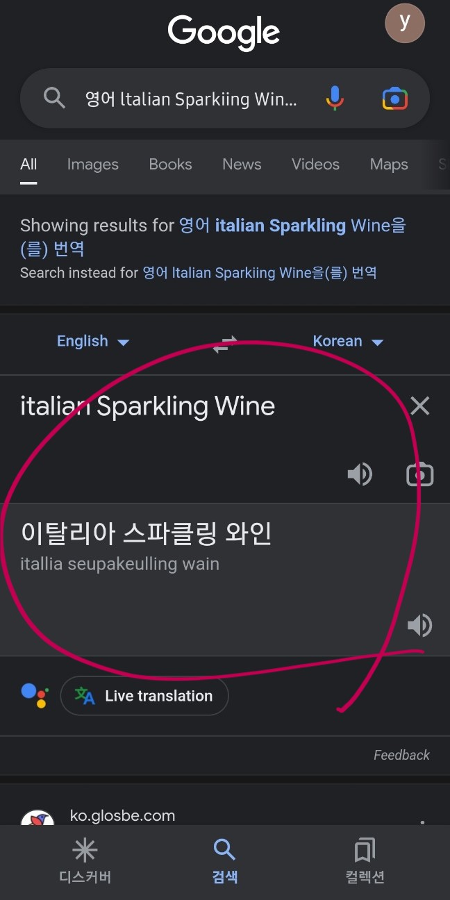 사진 텍스트 번역하기