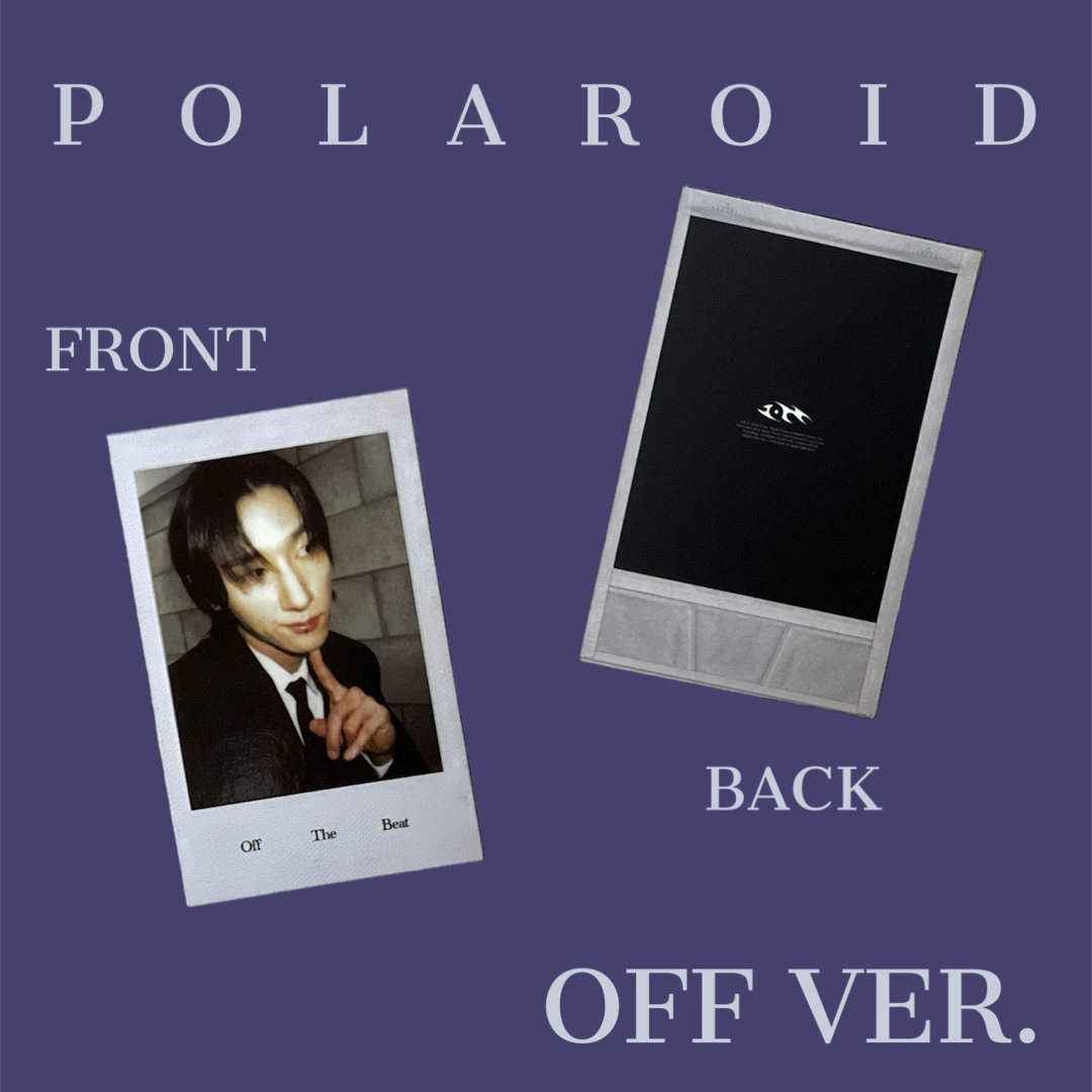 I.M 3rd EP [Off The Beat] Off ver. POLAROID