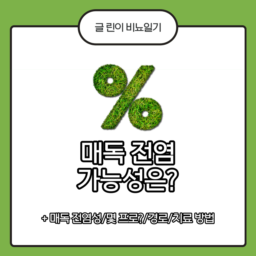  매독 전염 가능성은?