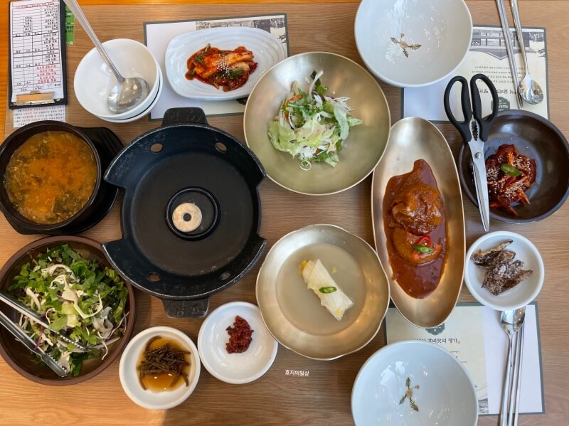 아산 맛집 쌍교 숯불갈비 평일 점심특선 - 런치 메뉴