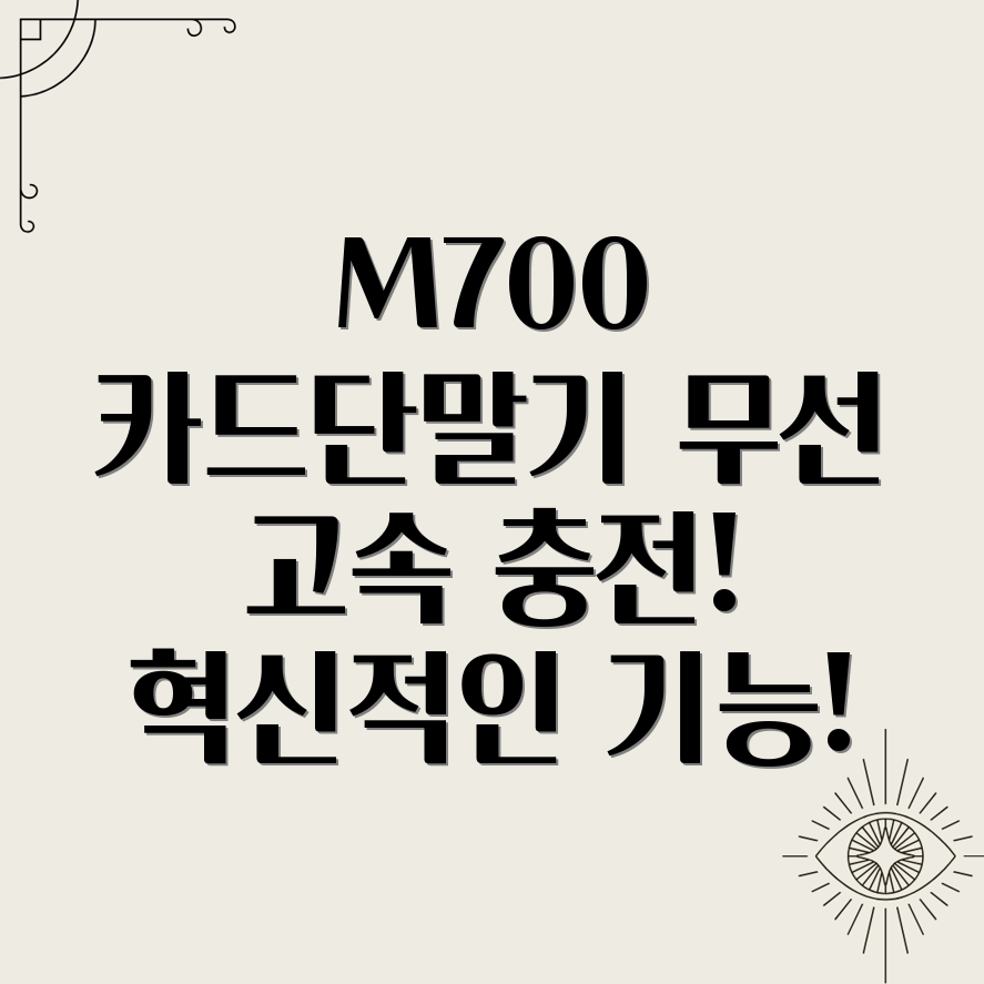 휴먼인텍 M700 카드 단말기