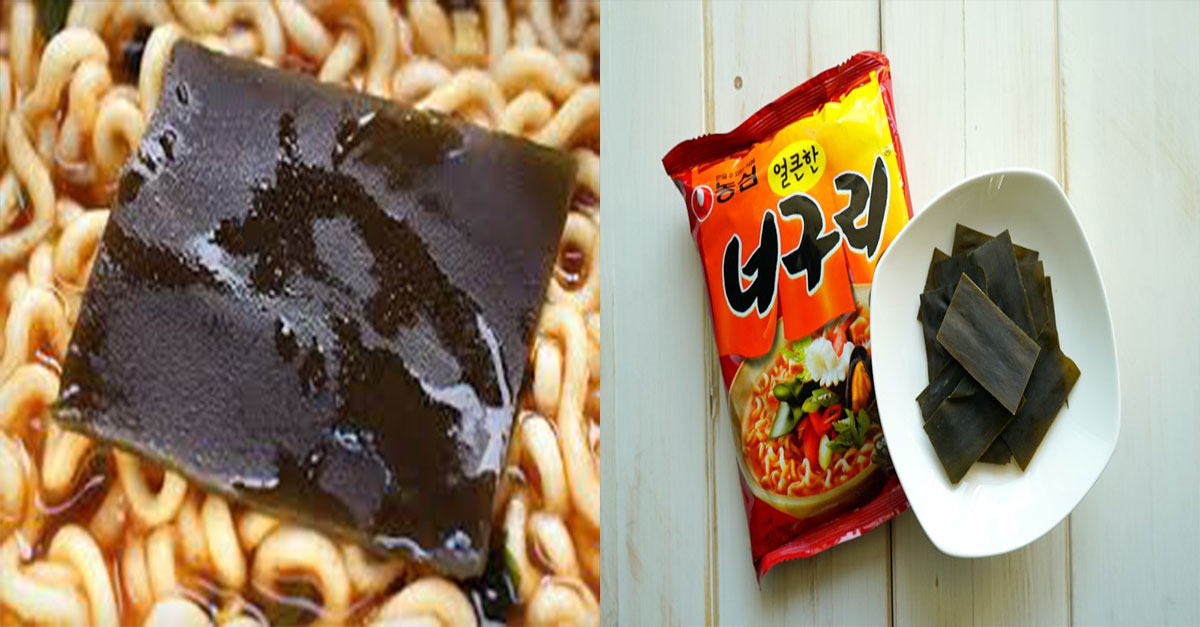  라면 너구리 다시마 먹는다 vs 안먹는다.. 농심의 답변