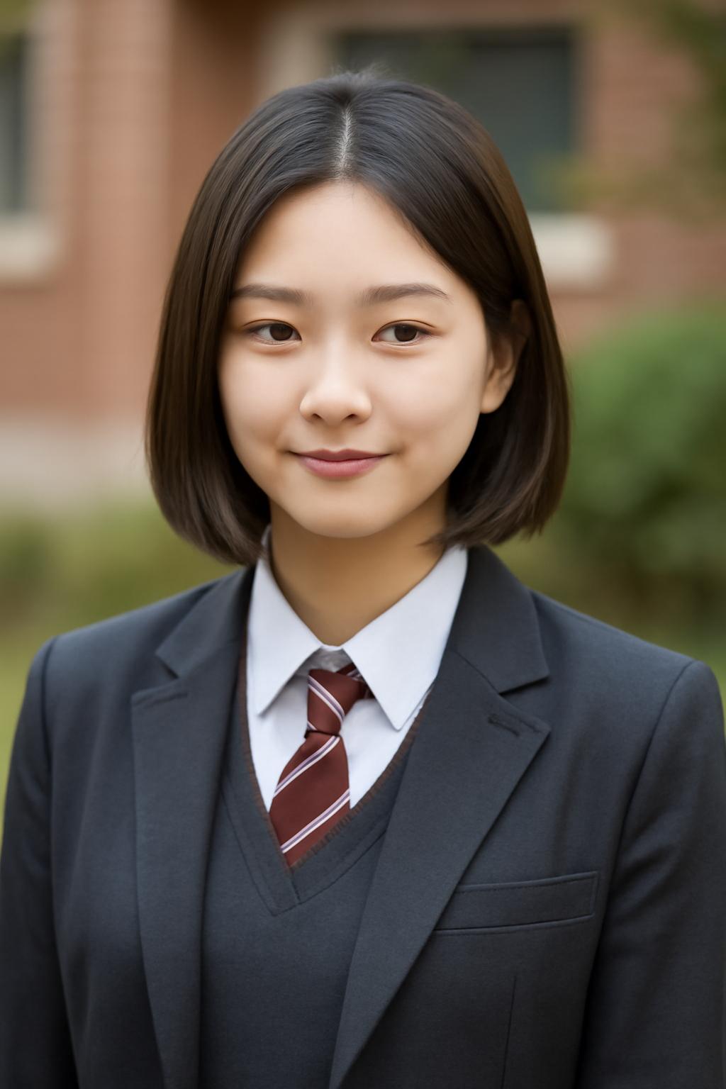 중학생 단발 컷